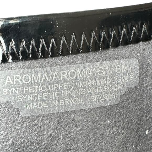 Steve Madden Boots Aroma Black Patent Leather Western Ankle Boot Women's Size 6 - Picture 6 of 10